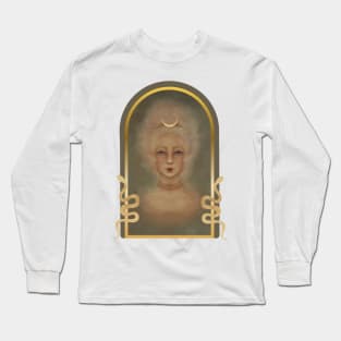 Marie Antoinette Fairy Snakes and Artemis Crescent Moon Long Sleeve T-Shirt